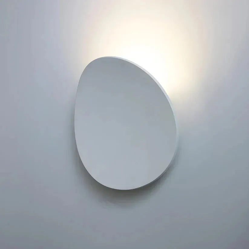 Circular Metal Wall Light with Integrated LED