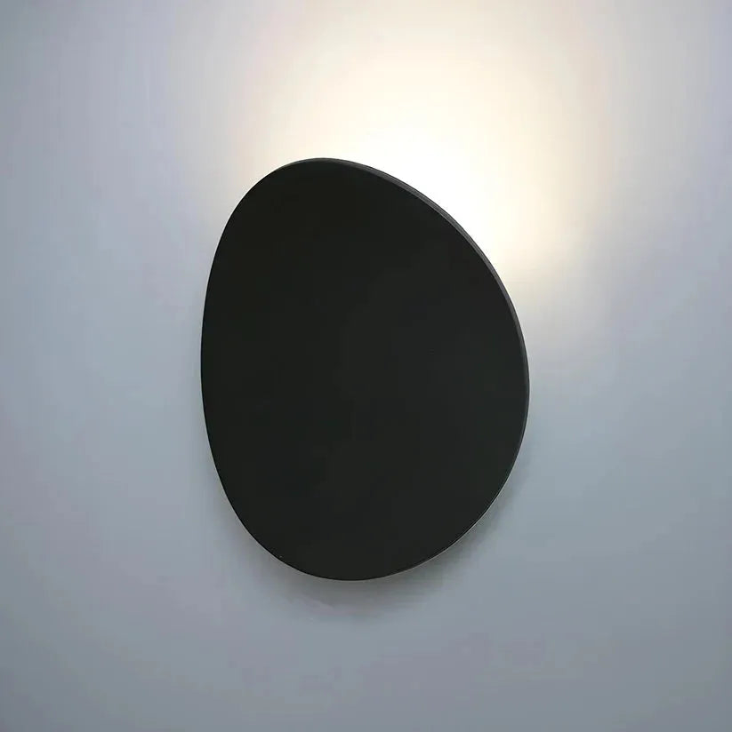 Circular Metal Wall Light with Integrated LED