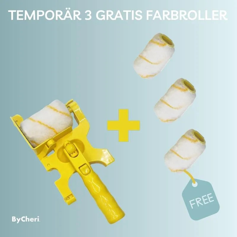 Clean-Cut Paint Edger Roller Set with Replacement Rollers