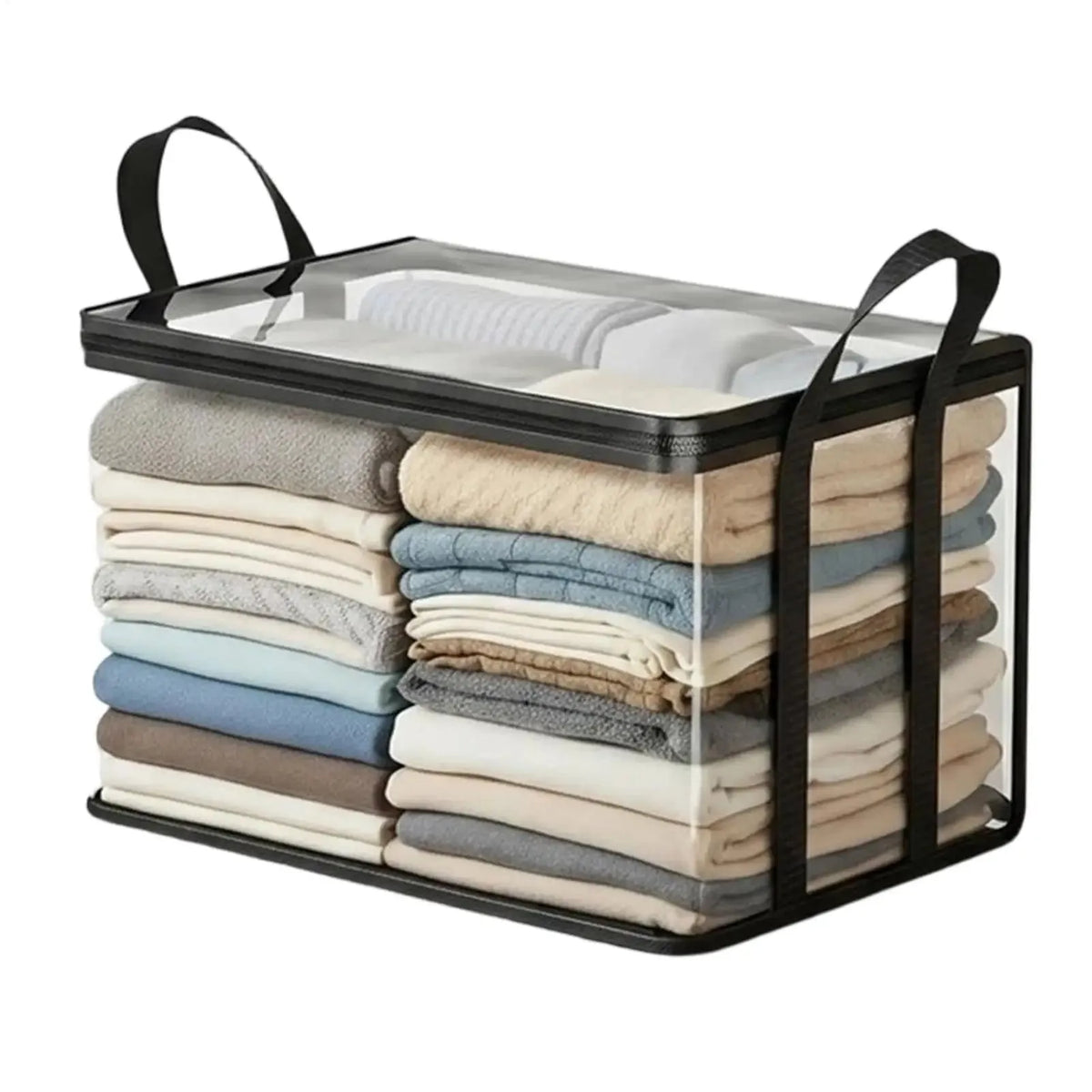 Clear Storage Bags with Reinforced Handles