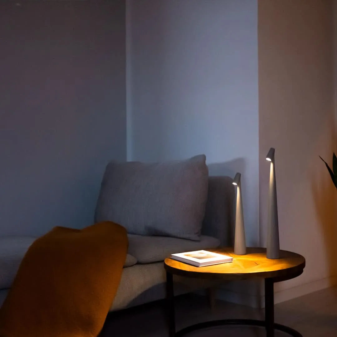 Cordless LED Table Lamp with 3-Level Touch Dimming