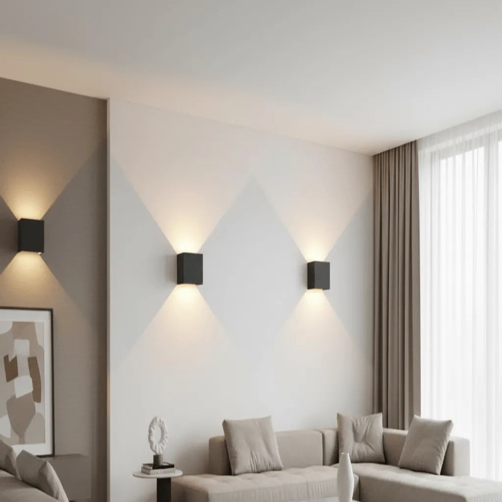 Cordless Rechargeable LED Wall Light with Adjustable Angle