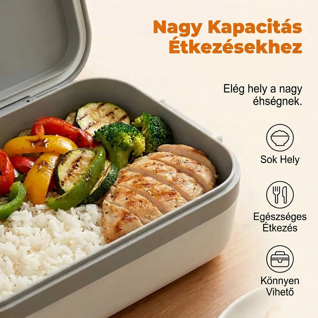 Cordless Self-Heating Electric Lunch Box