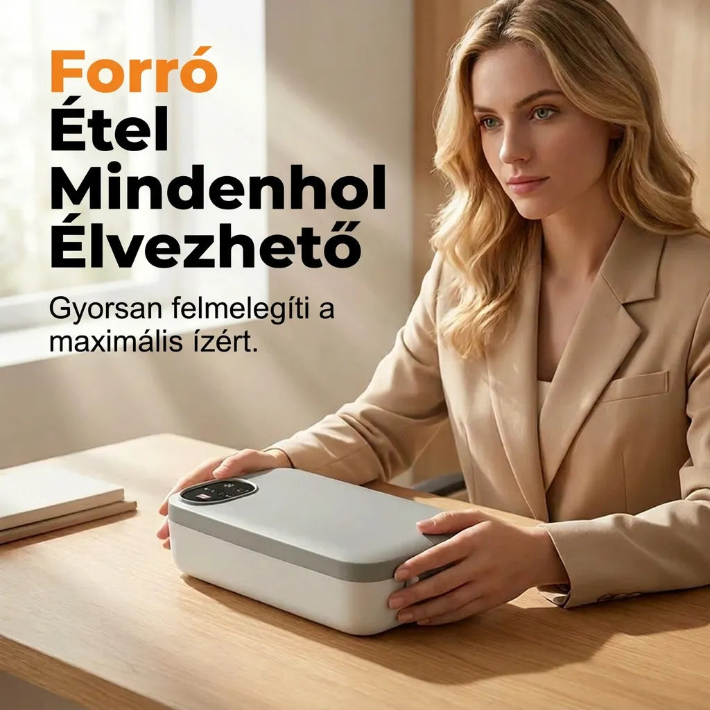 Cordless Self-Heating Electric Lunch Box