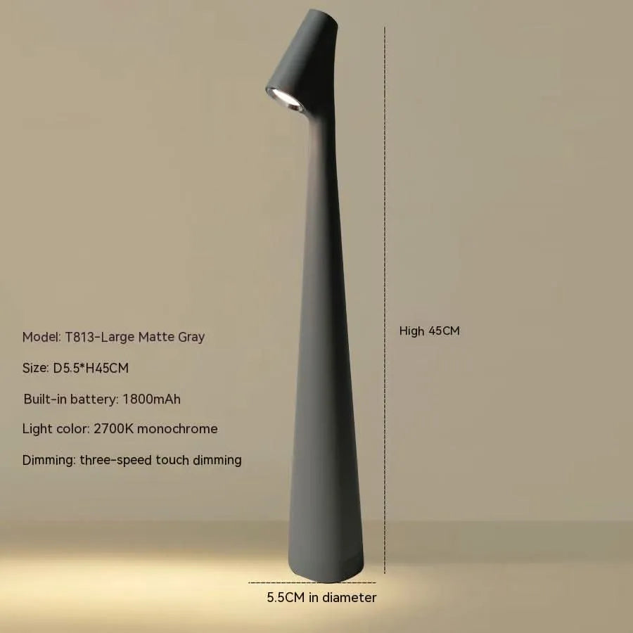 Cordless Table Lamp with Dimmable LED