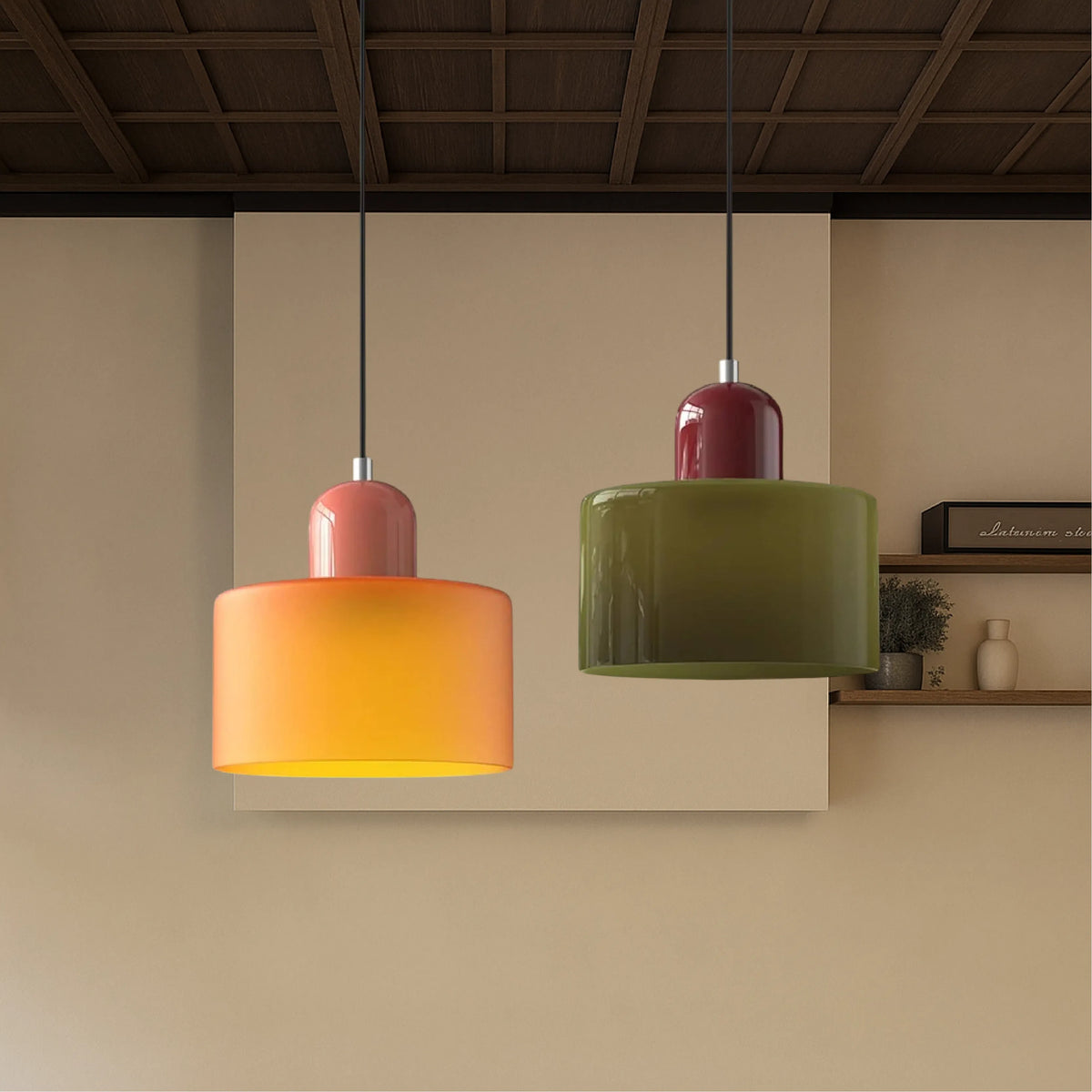 Creative Bauhaus Glass Pendant Light
