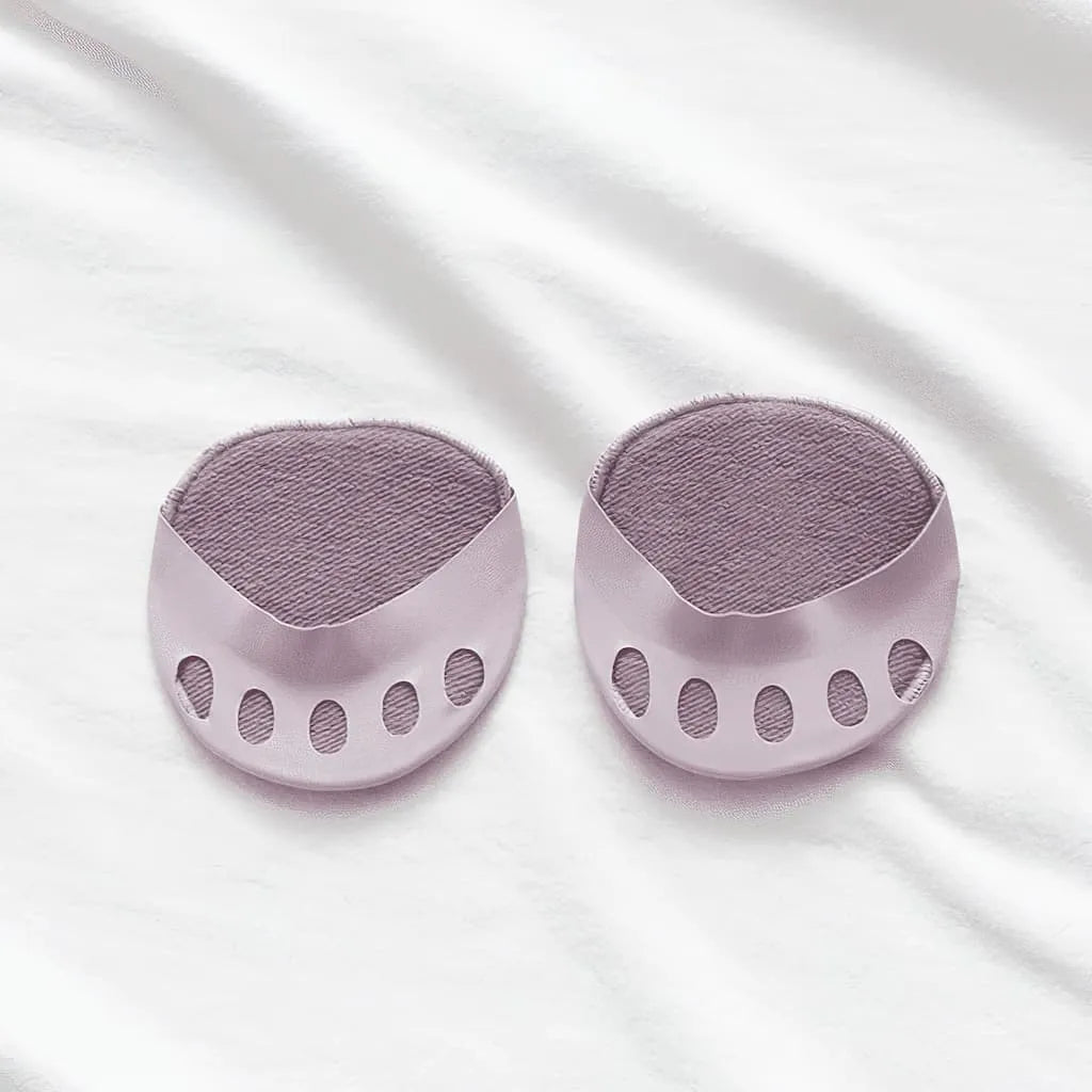 Cushioned Forefoot Insoles with Anti-Slip Grip for Everyday Footwear