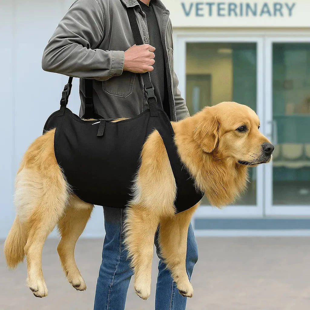 Dog Lift Harness with Adjustable Support Straps