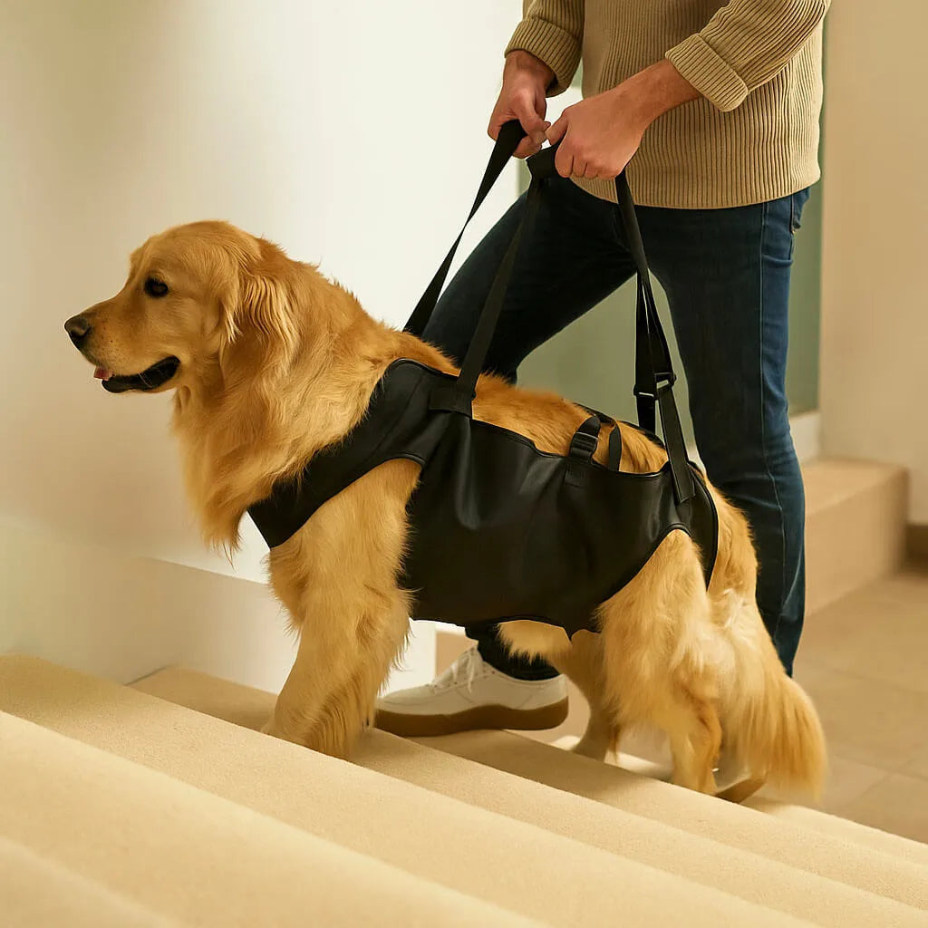 Dog Lift Harness with Adjustable Support Straps