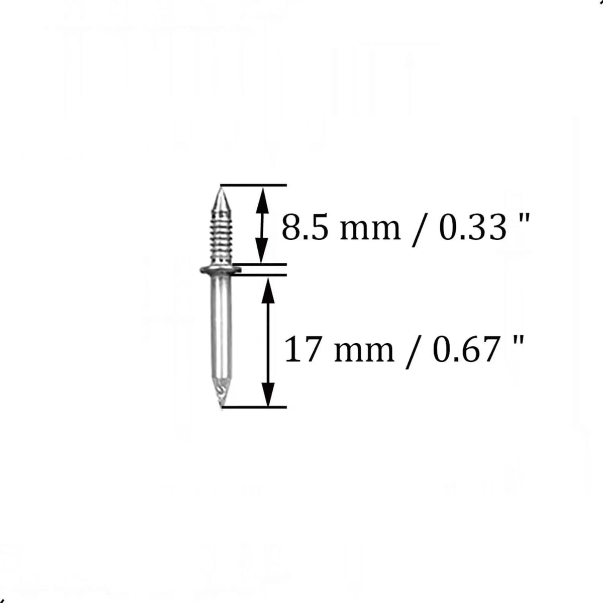 Double-Headed Skirting Nails with Socket Tool Set