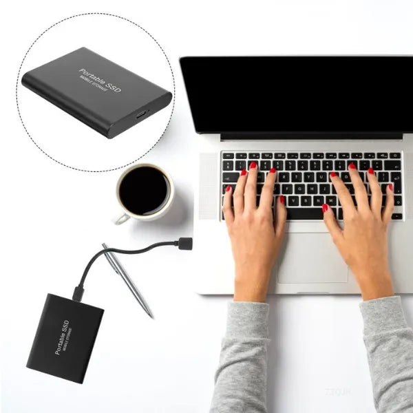 Durable External SSD with High-Speed Storage