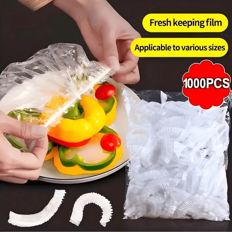 Elastic Disposable Food Storage Covers with PE Film