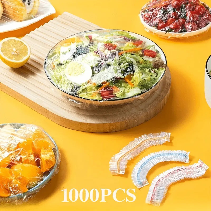 Elastic Disposable Food Storage Covers with PE Film
