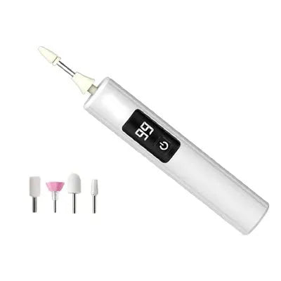 Electric Nail Drill with Digital Display and 4 Attachments