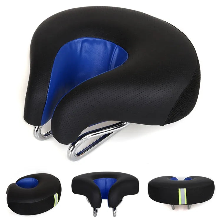 Ergonomic Noseless Mountain Bike Saddle with Padded Cushion