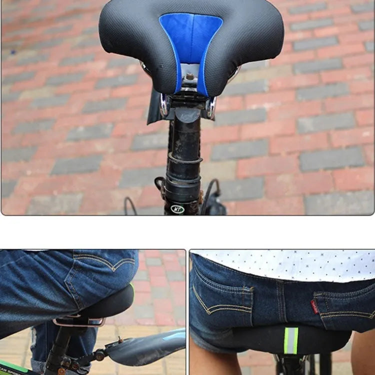 Ergonomic Noseless Mountain Bike Saddle with Padded Cushion
