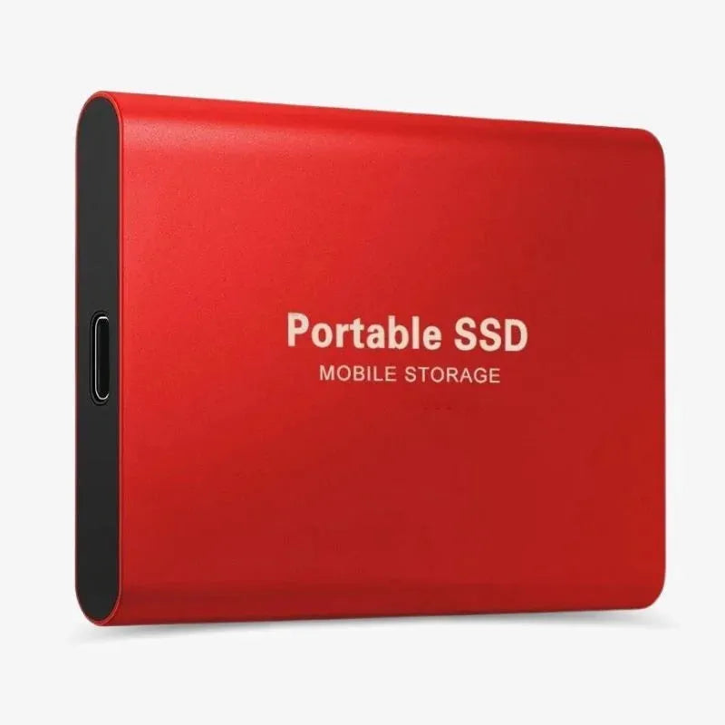 External SSD Drive with Universal USB-C Connector