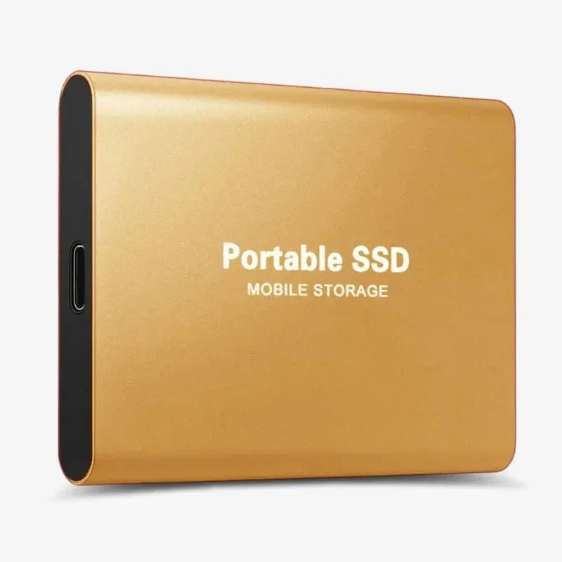 External SSD Drive with Universal USB-C Connector