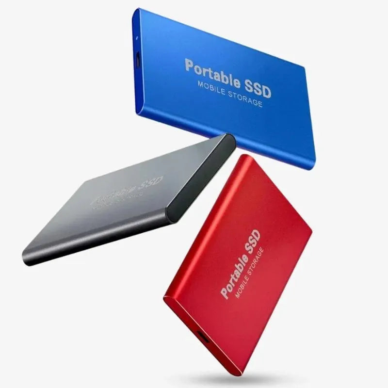 External SSD Drive with Universal USB-C Connector