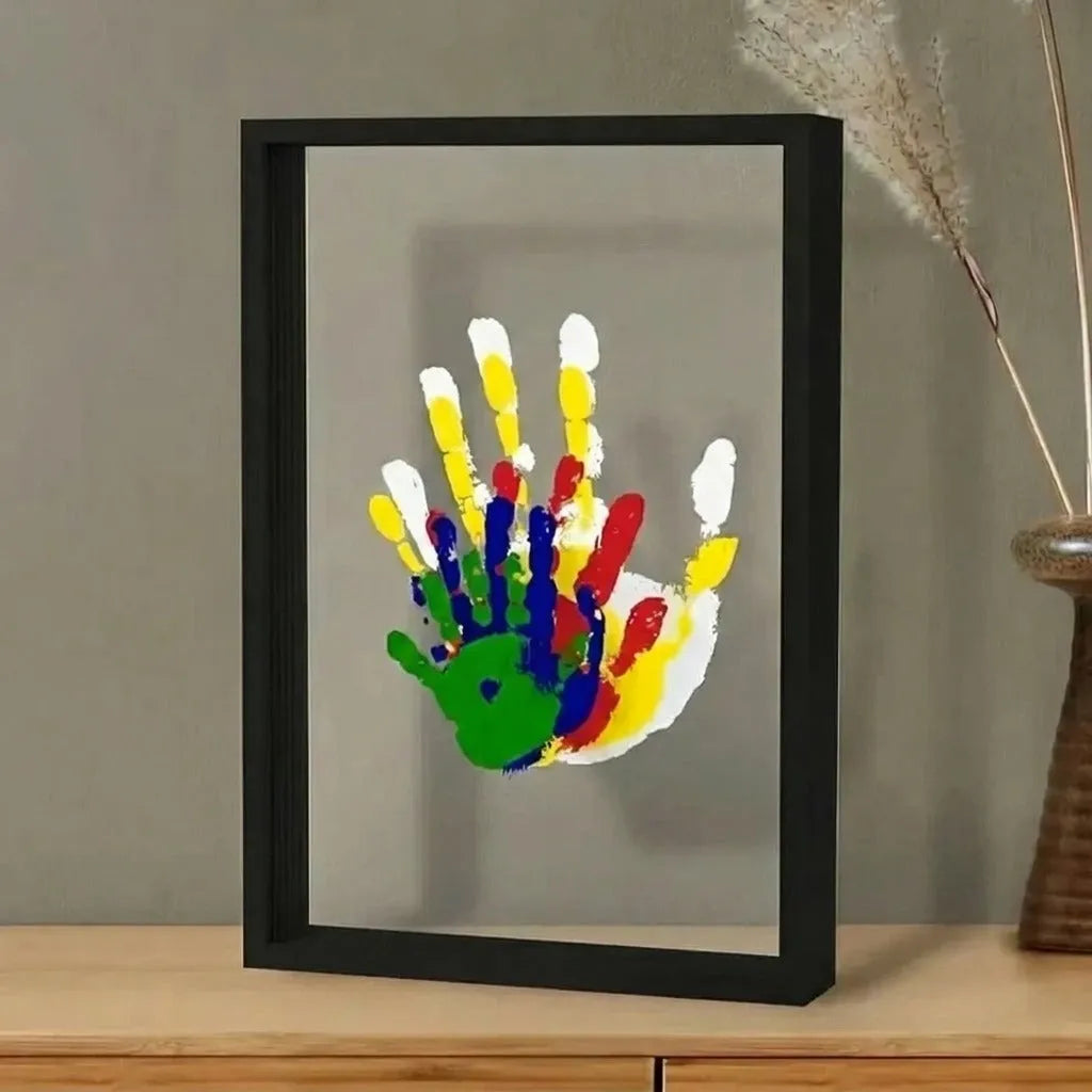 Family Handprint Keepsake Craft Kit with Frame