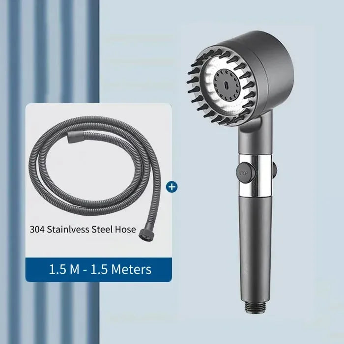 Filtered Handheld Showerhead with 5 Replacement Filters