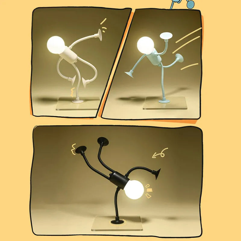 Flexible Ambient Night Light with Bendable Design