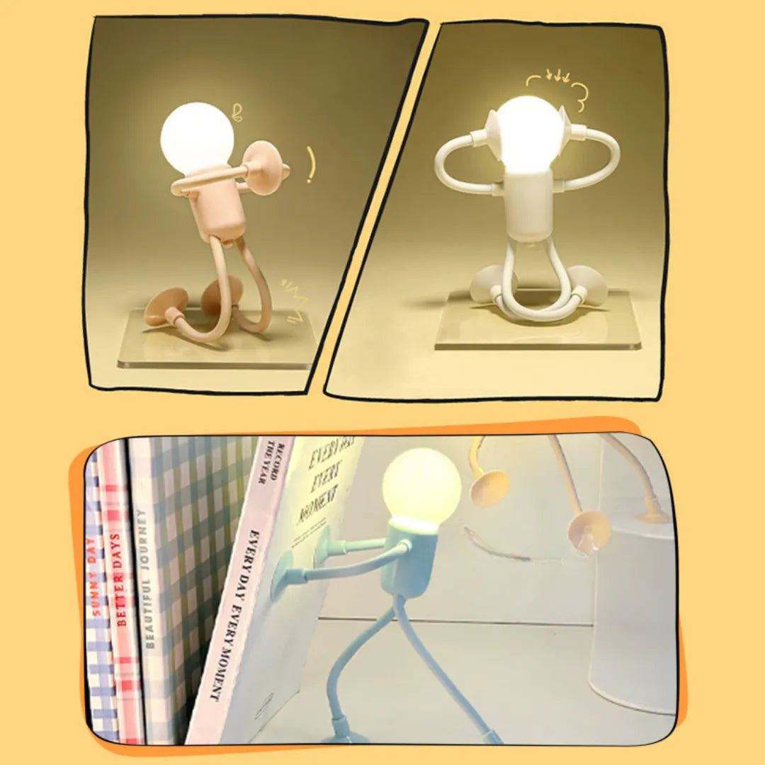 Flexible Ambient Night Light with Bendable Design