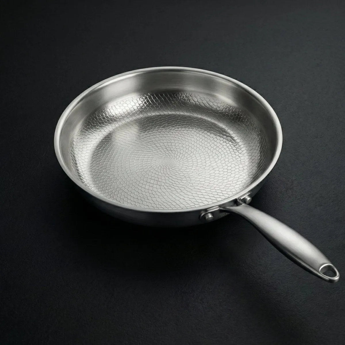 Hand-Hammered Titanium Cookware Set with Kitchen Utensils