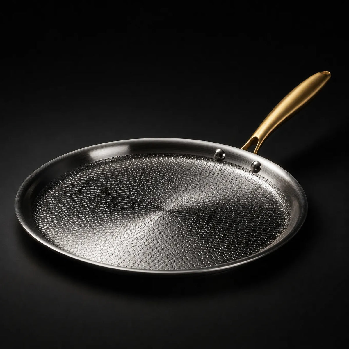 Hand-Hammered Titanium Crepe Pan