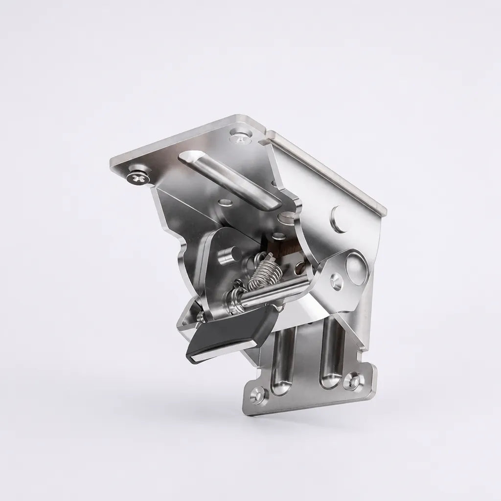 Heavy-Duty Self-Locking Steel Folding Bracket 226.8 kg Capacity