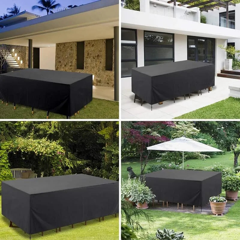 Heavy-Duty Waterproof Patio Furniture Cover with Storage Bag