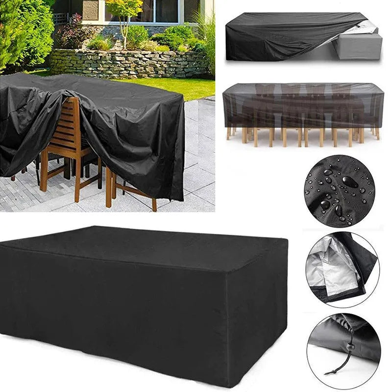 Heavy-Duty Waterproof Patio Furniture Cover with Storage Bag