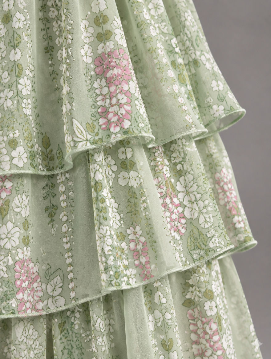 Women's Elegant Flowy Tiered Maxi Dress