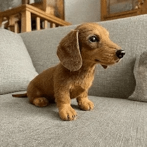 Interactive Lifelike Motion Sensor Plush Dog