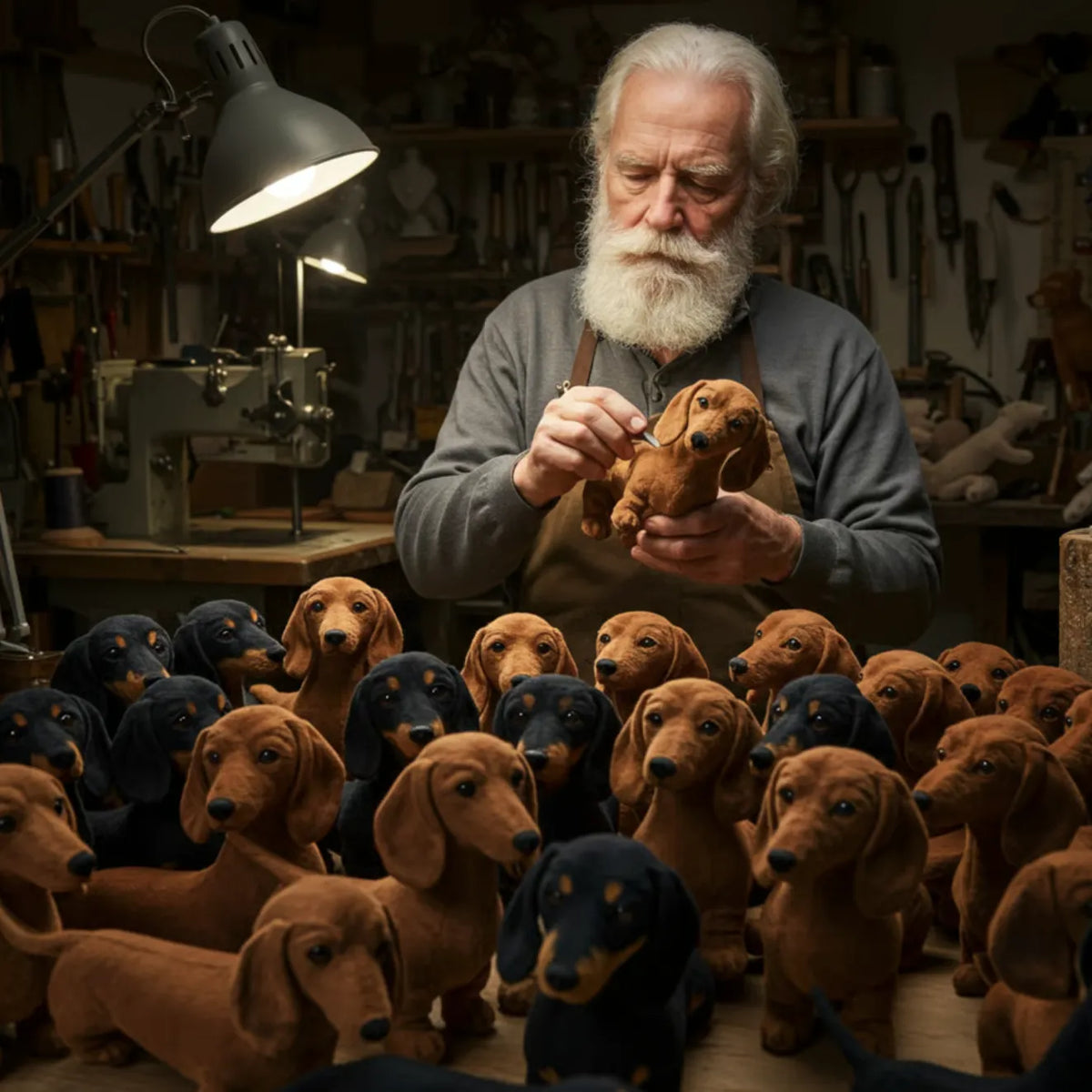 Interactive Lifelike Motion Sensor Plush Dog