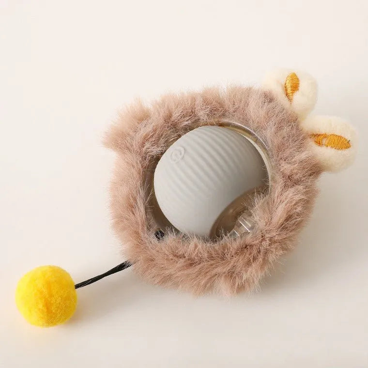 Interactive Pet Chaser Ball Toy with LED Light