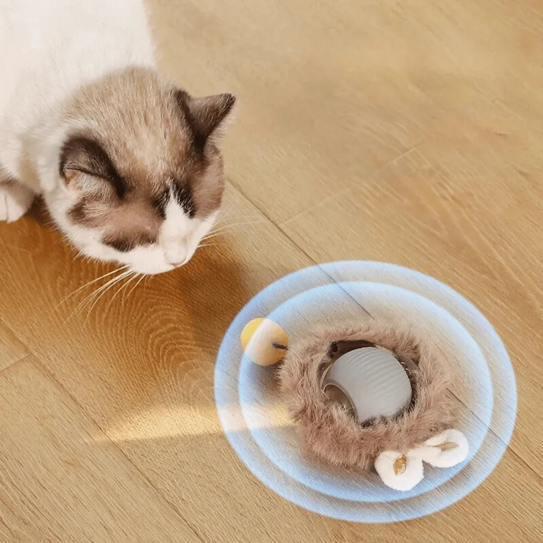 Interactive Pet Chaser Ball Toy with LED Light