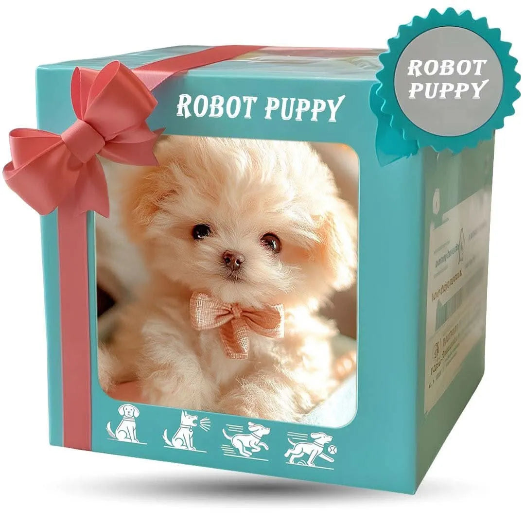 Interactive Plush Puppy Toy with Sound and Motion