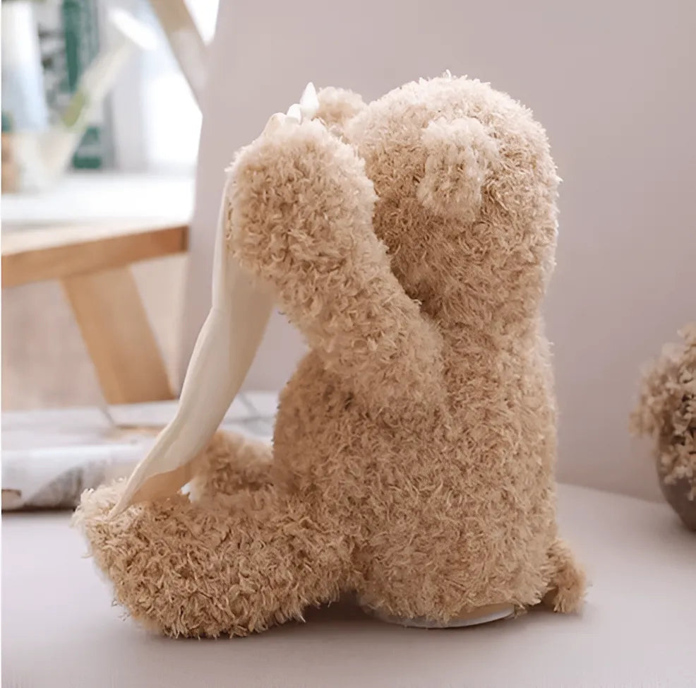 Interactive Plush Teddy Bear with Moving Arms
