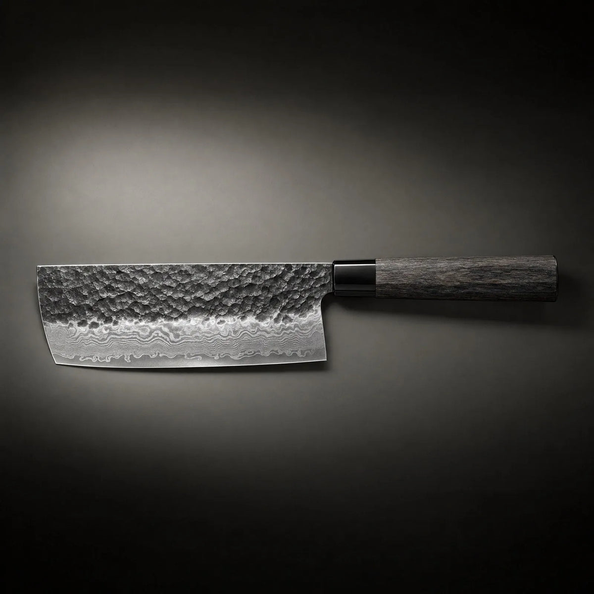 Japanese Style Chef Knife with Layered Steel Blade 18 cm