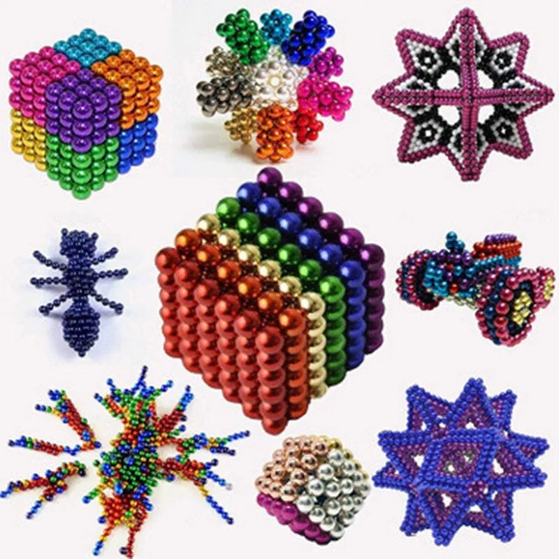 Magnetic Balls Creative Building Set for Geometric Sculptures