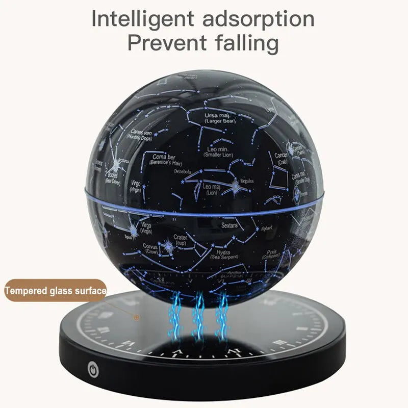 Magnetic Levitation Star Map Lamp with 360-Degree Rotation