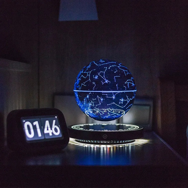 Magnetic Levitation Star Map Lamp with 360-Degree Rotation