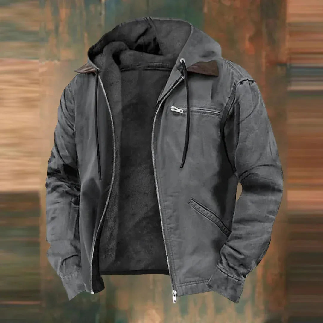 Men's Autumn Jacket with Elegant Cut