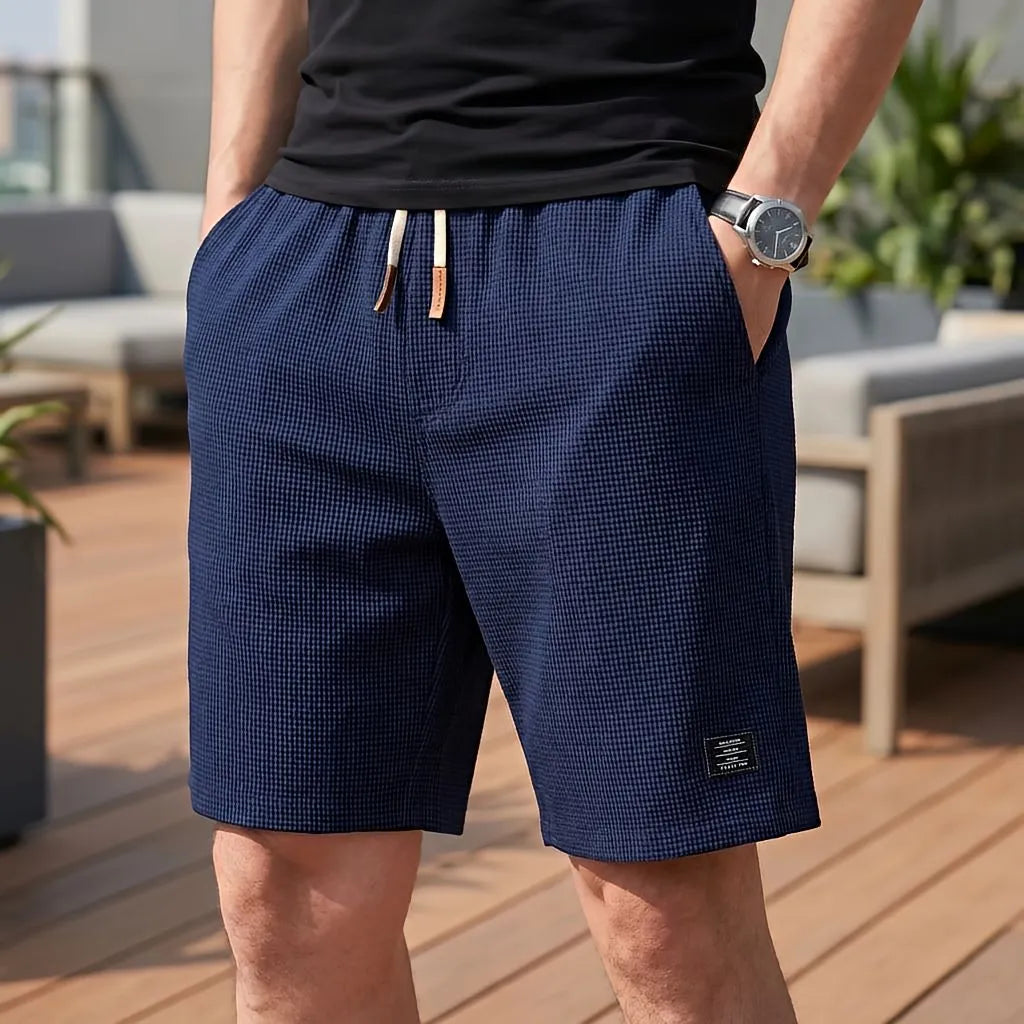 Men's Comfortable Summer Shorts with Elastic Waist