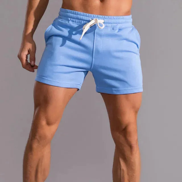 Men's Drawstring Waist Athletic Shorts