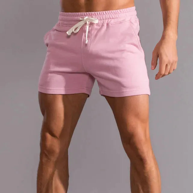Men's Drawstring Waist Athletic Shorts