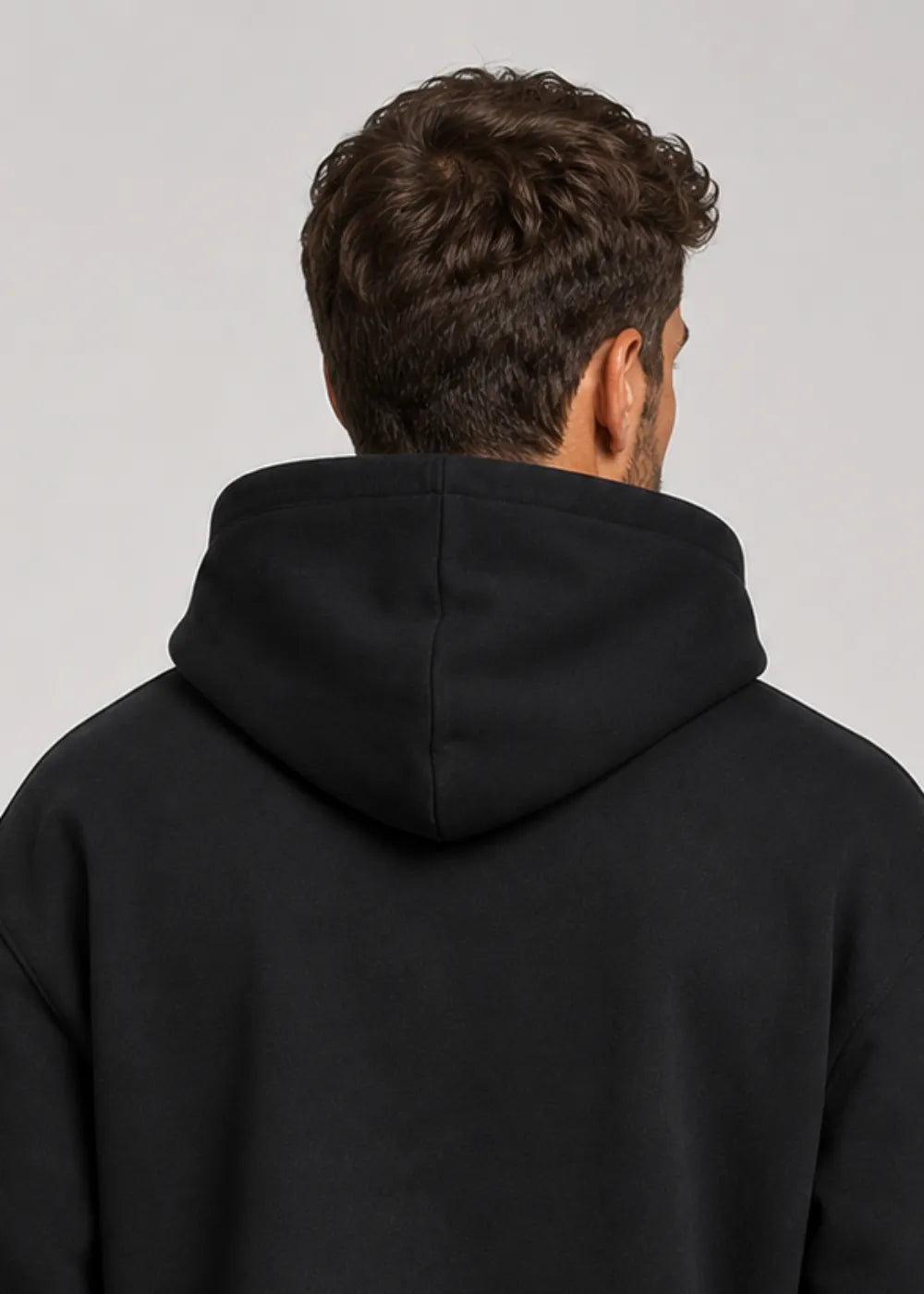 Men's Hoodie and Sweatpants Set with Relaxed Fit