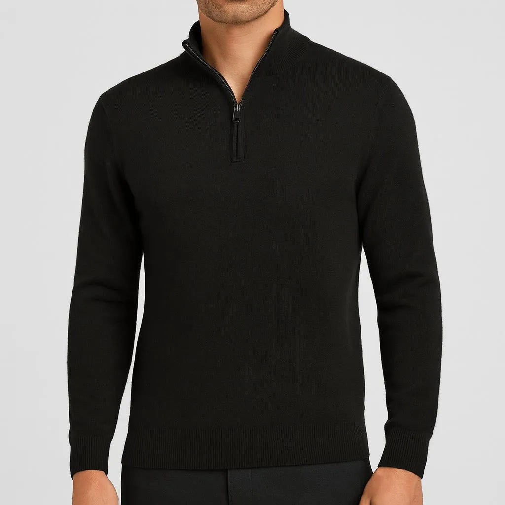 Men's Merino Wool V-Neck Sweater