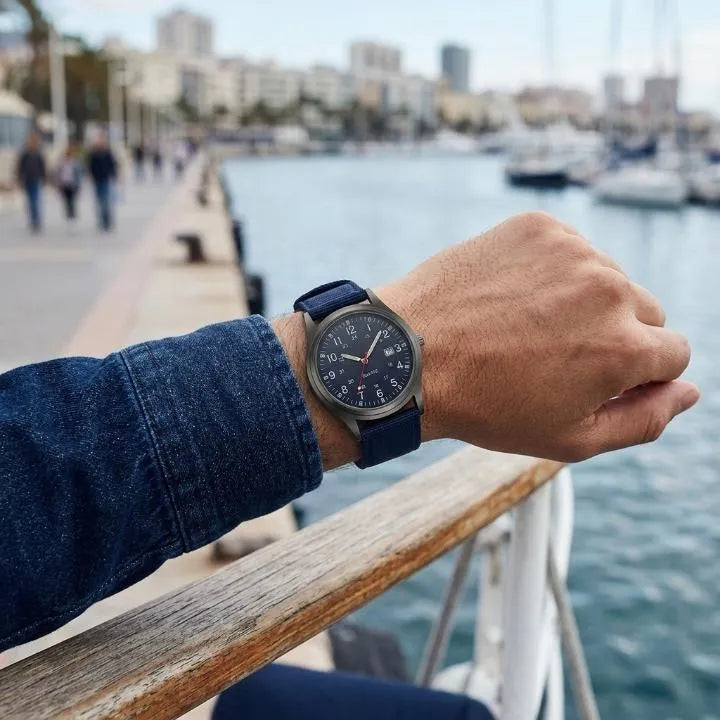 Men's Military Watch with Nylon Strap